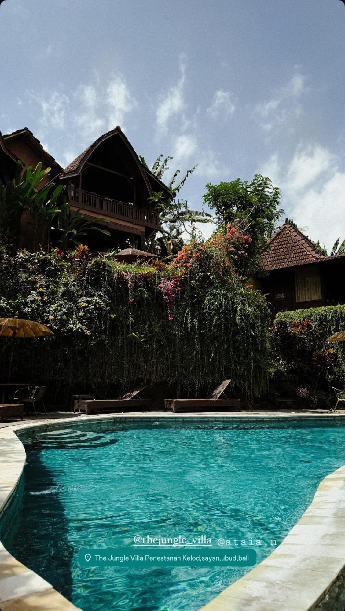 The Jungle Villa Ubud Exteriör bild